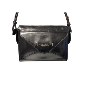 the bridge Damentasche Rindleder schwarz